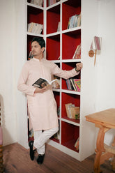 Leon Men - Ella pink - Lawn - 2 Piece